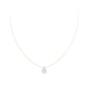 זהב מצופה נירוסטה מאוד בסדר זהב חוט מונסטון שרשרת הצהרת דמעת שרשרת מונסטון סגנון חסר צוואר - Product Image 5