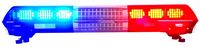 Barra de luces de advertencia LED DE EMERGENCIA ambulancia azul y roja de Venta caliente HS1012