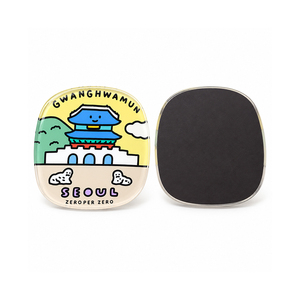 Durable Strong Magnetic Rectangle Shape UV Printed Refrigerator Promotional Gift Acrylic <b>Fridge</b> <b>Magnet</b> for Travel Souvenir - Product Image 1