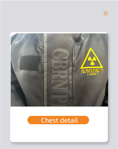 <span class=keywords><strong>Traje</strong></span> de Protección de Material PP No Tejido, Ropa de Seguridad <span class=keywords><strong>Nuclear</strong></span>, Biológica y Química, Característica Ignífuga, para Situaciones de Emergencia - Product Image 3