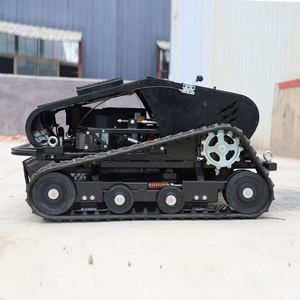 Cortadora de Césped Automática, Robot de Control Remoto, Cortadora de Césped Eléctrica de Giro Cero, <span class=keywords><strong>Tractor</strong></span> Cortadora de Césped con Cuchillas Rotatorias - Product Image 4