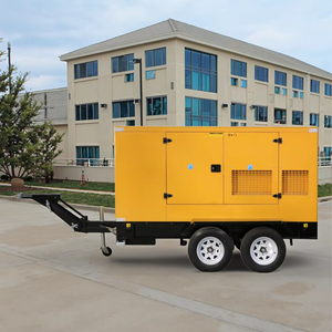 200-600kw Silent Type Trailer <b>Generator</b> Auto Start Open Frame Liquefied <b>Gas</b> 50Hz Set - Product Image 4