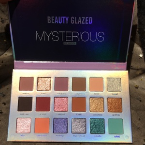 2021 Vẻ Đẹp Tráng Men Của Bí Ẩn 18 Vegan Màu Eye Shadow Make Up Sắc Tố Cao New Planet <span class=keywords><strong>Eyeshadow</strong></span> <span class=keywords><strong>Palette</strong></span> - Product Image 3