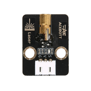 ACEBOTT เรดดอทสัญญาณดิจิตอล/สัญญาณ PWM 650nm 5mW ส่วนประกอบอิเล็กทรอนิกส์เลเซอร์ไดโอดเซนเซอร์โมดูลสำหรับรถ DIY - Product Image 4
