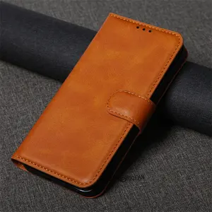 High quality Calfskin Flip Crazy Horse Leather Wallet Mobile Cover for Sony Xperia 10 V 2023 phone case