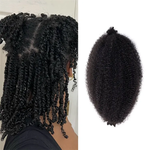 Produits les plus vendus tresses africaines Vente en gros de cheveux de bonbon en vrac cheveux cheveux naturels tressage de torsions pré-étirées pour le tressage en vrac - Product Image 1