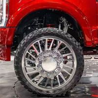 Jantes forgées Poliées Chrome 22x8.25 24x8.25 26x8.25 28x8.25 pour roues doubles 8x6.5 8x165.1 10x225 8x200 8x210 pour F350