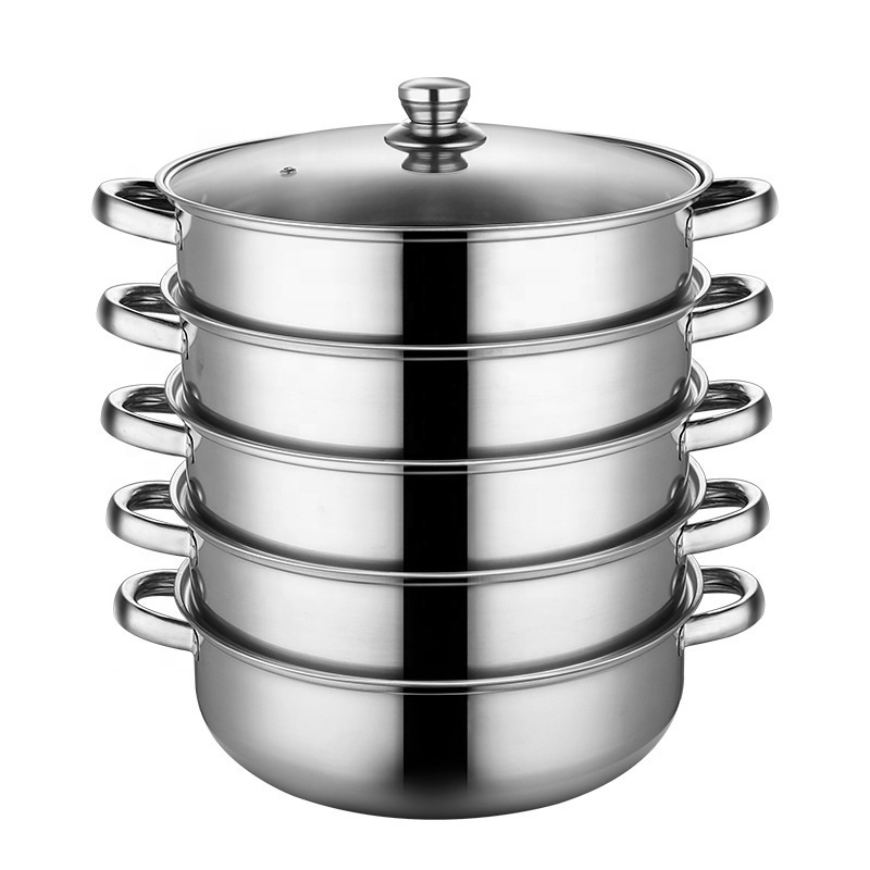 Factory Wholesale 5 Layer Cooking Steamer