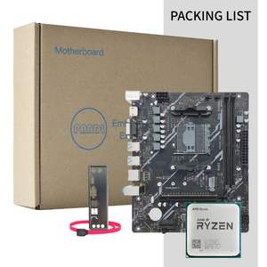 PANDL Neues AM4 Dual DDR4 RAM M2 SATA 3.0 USB3.0 PCIeX16 A320M Motherboard für 5 3400G Unterstütztes 64GB Desktop Gaming PC Set - Product Image 5