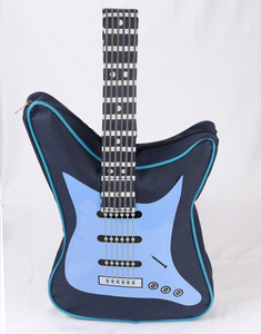 Borsa per chitarra elettrica per chitarristi zaino DEDO per studenti di musica in pelle sintetica per uso quotidiano - Product Image 6