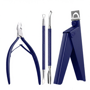Stainless Steel Acrylic <b>Nail</b> <b>Extension</b> Cutter Trimmer Manicure Tool Durable Professional Personal Care Finger <b>Nail</b> Salon Curved - Product Image 4