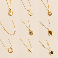 Colliers et chaînes en acier inoxydable inaltérable pour femme, pendentif cœur original, bijoux de mode