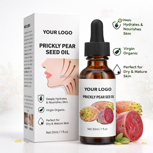 Sérum Visage Raffermissant Marque Blanche à l'Huile de Pépins de Figue de Barbarie Naturelle Effet Lifting Instantané Anti-Âge Raffermissant Éclaircissant - Product Image 1