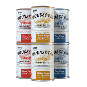 Nourriture humide gourmet en mousse et pâtée, recette poulet et citrouille, nourriture humide douce et nutritive <span class=keywords><strong>pour</strong></span> chiots, chatons, chiens et chats adultes, personnalisation OEM ODM - Product Image 5