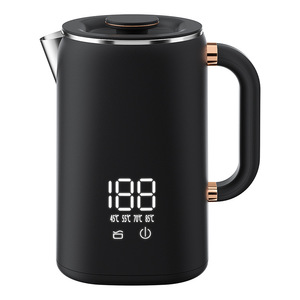 Portable Stainless Steel <b>Kettle</b> With Temperature Control Automatic Power Off & <b>Keep</b> <b>Warm</b> Feature for Hotel Use Portable - Product Image 2