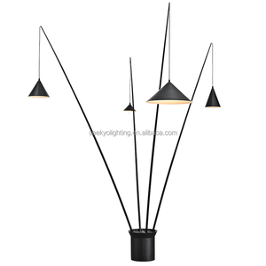Led Lighted Floor Tiles <strong>Tall</strong> Floor <strong>Lamp</strong> <strong>Gold</strong> and White Floor <strong>Lamps</strong> for Beautician Rooms - Product Image 6