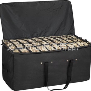 Horse <b>Hay</b> Bale Storage <b>Bag</b> With Slow Feeding Design For Outdoor Use Large Capacity Fabric Feed Scoop For Horses - Product Image 1