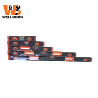 Niveau à bulle magnétique professionnel / Kit de niveaux à bulle - 24 pouces, niveaux torpille en aluminium pour la construction et la menuiserie