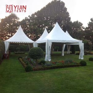 เต็นท์หลังคาทรงจั่วขนาดใหญ่สำหรับงานอีเว้นท์ สีขาว ทำจาก PVC สำหรับใช้งานกลางแจ้งในสวน ขนาด 5x5 8x8 เมตร มีจำหน่าย - Product Image 2