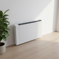 Unité de ventilation à sol compacte et apparente pour le refroidissement des postes de travail dans les bureaux et les centres d'appels (FCU sur pied)