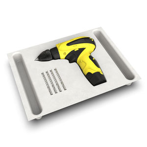 ถาดใส่เยื่อชานอ้อยบริสุทธิ์ย่อยสลายได้ตามธรรมชาติเป็นมิตรต่อสิ่งแวดล้อมสำหรับใส่บรรจุภัณฑ์ - Product Image 4