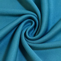 Tissu pour vêtements en polyester interlock respirant, à séchage rapide, pour la mode personnalisée et les loisirs