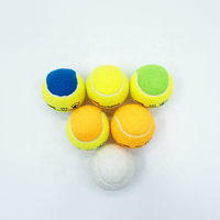 Balles de tennis en tissu de coton grossier hautement élastique, 3 pièces, caoutchouc Tank Presion Para Pelotas De Tenis avec rebond de 80 à 100 cm