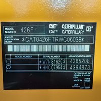 Backhoe Loader Caterpillar 426F Bekas Tahun 2022, Daya 195 kW, Original CAT, Dua Loader, 4WD, Multifungsi, Motor Gearbox Pompa
