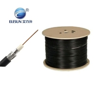 SYV-75-5 kabel Coax 75 Ohm tipis fleksibel untuk CCTV lari pendek dan antena TV