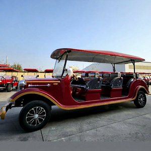 Luxury Classic Electric Vintage Sightseeing Car for Resorts Hotels <b>2</b>-<b>Passenger</b> 4-Wheel Brand New <b>2</b>-Year Warranty Customized - Product Image 1