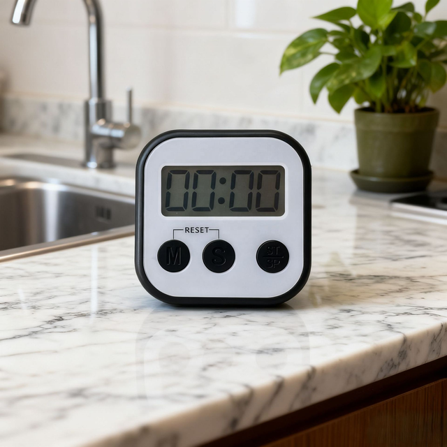 Mini Colorful Digital Kitchen Strong Magnetic Timers with Hanging Hole Start Stop Electronic Countdown Count up Focus Study Cube
