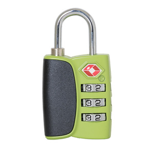 กุญแจล็อคกระเป๋าเดินทางแบบ <span class=keywords><strong>TSA</strong></span>  ตัวล็อคทำจากโลหะผสมสังกะสี  รหัสผ่าน 3 หลัก  ล็อคเพื่อความปลอดภัยแบบ <span class=keywords><strong>TSA</strong></span> - Product Image 5