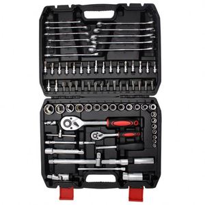 Hot Selling 78PCS Auto Repair Tool Kit <b>Set</b> <b>With</b> Wrench Impact Socket Tool <b>Set</b> - Product Image 6
