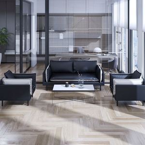 โซฟาสำนักงาน1-3ที่นั่งหรูหราสำหรับผู้บริหารโซฟาสำนักงานโซฟาต้อนรับ - Product Image 5