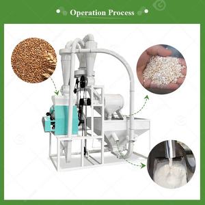 5 50 tonnes Nigeria maïs grain maïs farine broyeur moulin ensemble équipement avec corps de rouleau pour le Cameroun - Product Image 5