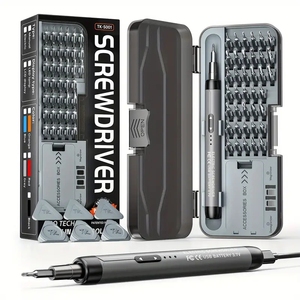 Kit de tournevis électrique 46 en <span class=keywords><strong>1</strong></span> Tournevis de charge portable de précision sans fil de type C pour la réparation d'appareils ménagers bricolage - Product Image 6
