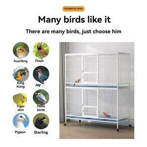 Cages à oiseaux <span class=keywords><strong>d</strong></span>'élevage en métal empilables robustes à usage commercial <span class=keywords><strong>prix</strong></span> de gros avec nid de boîte <span class=keywords><strong>d</strong></span>'élevage pour pigeon canari finch - Product Image 3