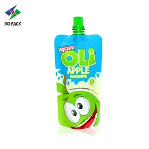 DQ PACK 120ml Beverage Packaging Stand Up Spout Bag Plastic Drink Pouch Baby Food Pouch