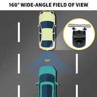 Caméra de recul universelle pour voiture 1080P FishEye 160 degrés, interface Android Type-C, navigation, mini caméra de recul