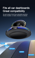 2026 15W Nouvelle Chargeur Sans Fil 360° °   Support de téléphone rotatif, chargeur de voiture sans fil coloré, support de charge rapide