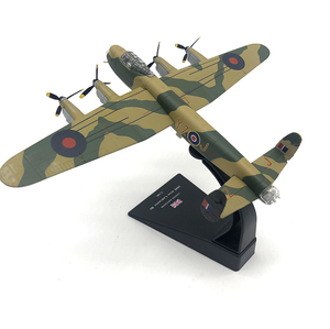 Modèle ZF 1:144 Avion bombardier britannique Lancaster <span class=keywords><strong>B1</strong></span> Lancaster, modèle de chasseur en alliage de simulation, jouet en métal moulé sous pression - Product Image 2