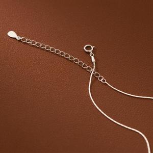 S925 <b>Silver</b> Double-Layer <b>Necklace</b> with Domestic <b>Pearl</b> Niche Design Crushed Shijia Strong Light <b>Pearls</b> Model Y02460 - Product Image 5