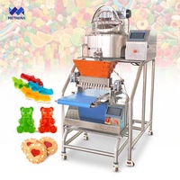 Machine de production de bonbons durs et de gommes, déposeuse de gelée, équipement de laboratoire pour la fabrication de bonbons italiens et de sucettes