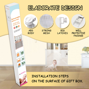 SG008อัจฉริยะตาข่ายโลหะสำหรับประตูและสัตว์เลี้ยงพับเก็บได้สำหรับประตูและการใช้งานในบ้าน - Product Image 6