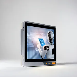 Bảng điều khiển công nghiệp 21.5 inch PC mạng kép N100 8G-128G DDR4 RAM gắn tường màn hình cảm ứng giá rẻ N100 8G-128G DDR4 RAM Stock - Product Image 1