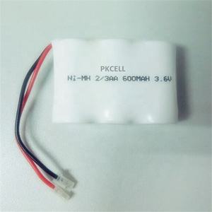 3.6v D 4500mAh <span class=keywords><strong>4.5Ah</strong></span>充電式ni cad ni-cdバッテリーパック (Notlicht用) 、ワイヤーまたはタブ付き非常灯 - Product Image 2