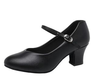 Zapatos de Baile Latino de Carácter para Mujer con Tacón de 5 cm y Correa al Tobillo para Salón, Salsa, Tango y <span class=keywords><strong>Flamenco</strong></span> - Product Image 1