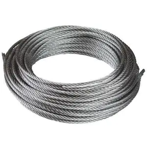 1*7 16mm hilo de alambre de acero galvanizado Stay Guy 6mm cuerda de alambre de acero cuerda de tracción de alambre de acero