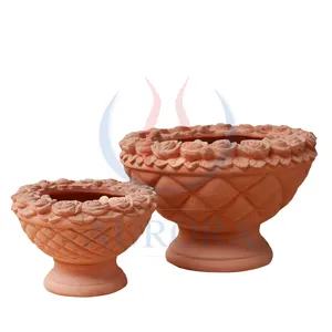 Garden Supplier Vietnam Supplier Terracotta Vase For Home Decor Private Label Packaging Available