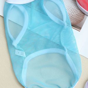 Chaleco de verano para mascotas, ropa transpirable de malla de color sólido para perros pequeños y gatos - Product Image 4